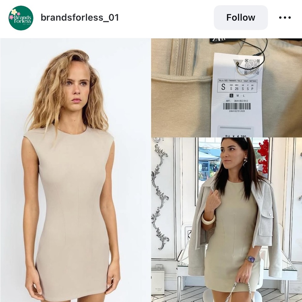 ZARA mini dress